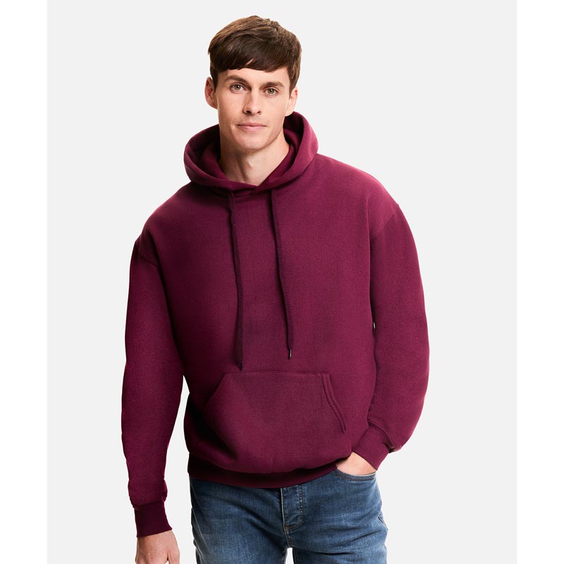 Classic 80/20 hooded sweatshirt - Light Pink S